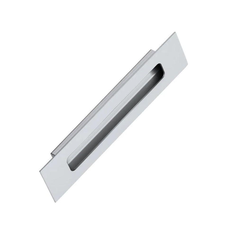 Puxador Embutir Aço Inox Polido IL Concha 160