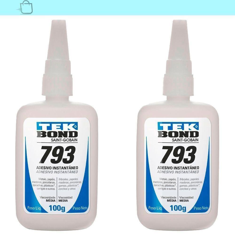Cola Instantânea Tek Bond 793 100g - Multiuso e Resistente