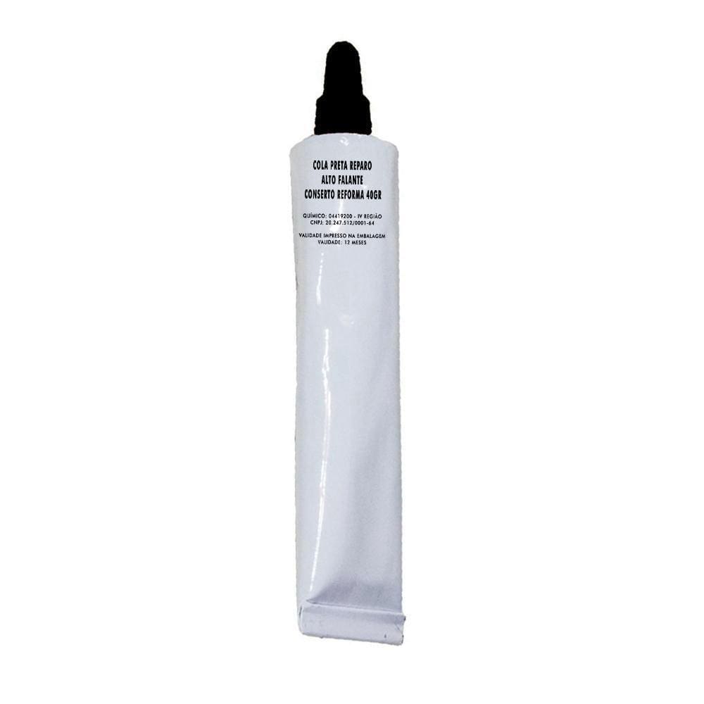Cola Preta Reparo Alto Falante Conserto Reforma 40Gr