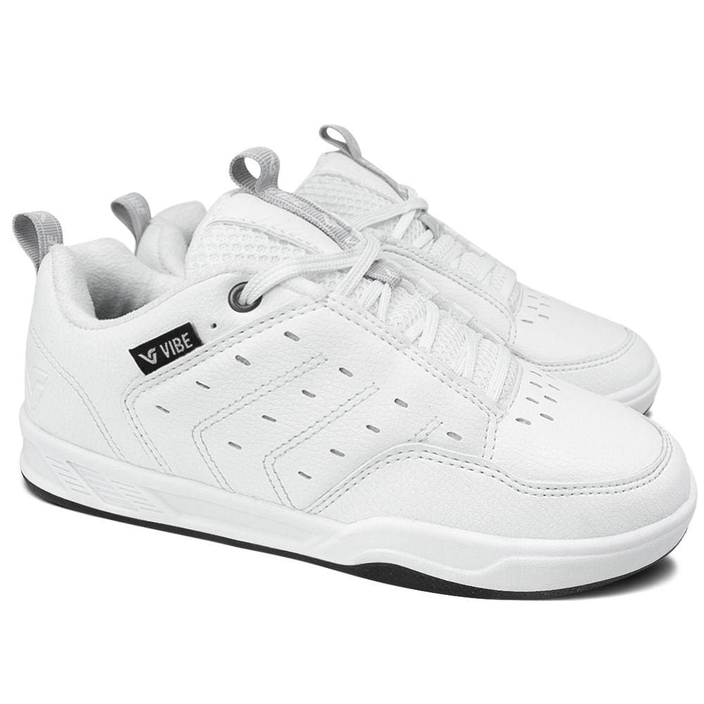 Tênis Vibe Concrete Branco Cinza