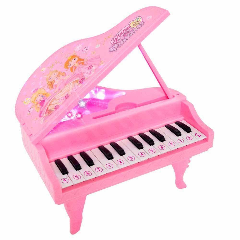 Piano Infantil Musical - Princesas - Dm Toys