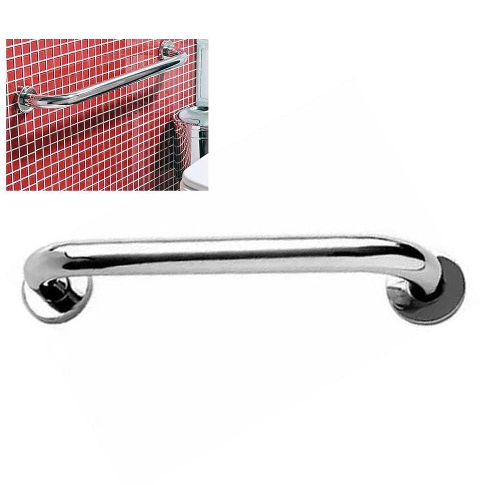 Alça de Apoio 30cm Barra Inox Banheiro Box Idoso Acessibilidade Gestante Segurança Suporte