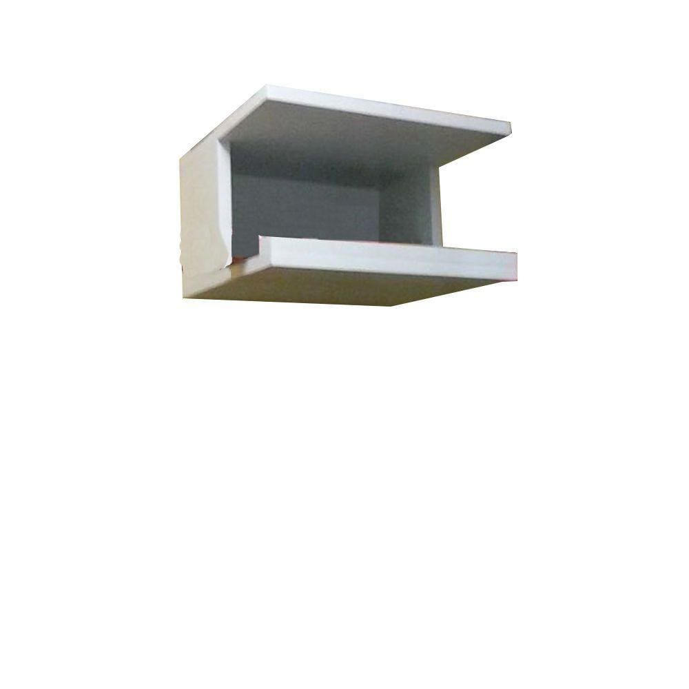Suporte Para Bike Branco Em Mdf