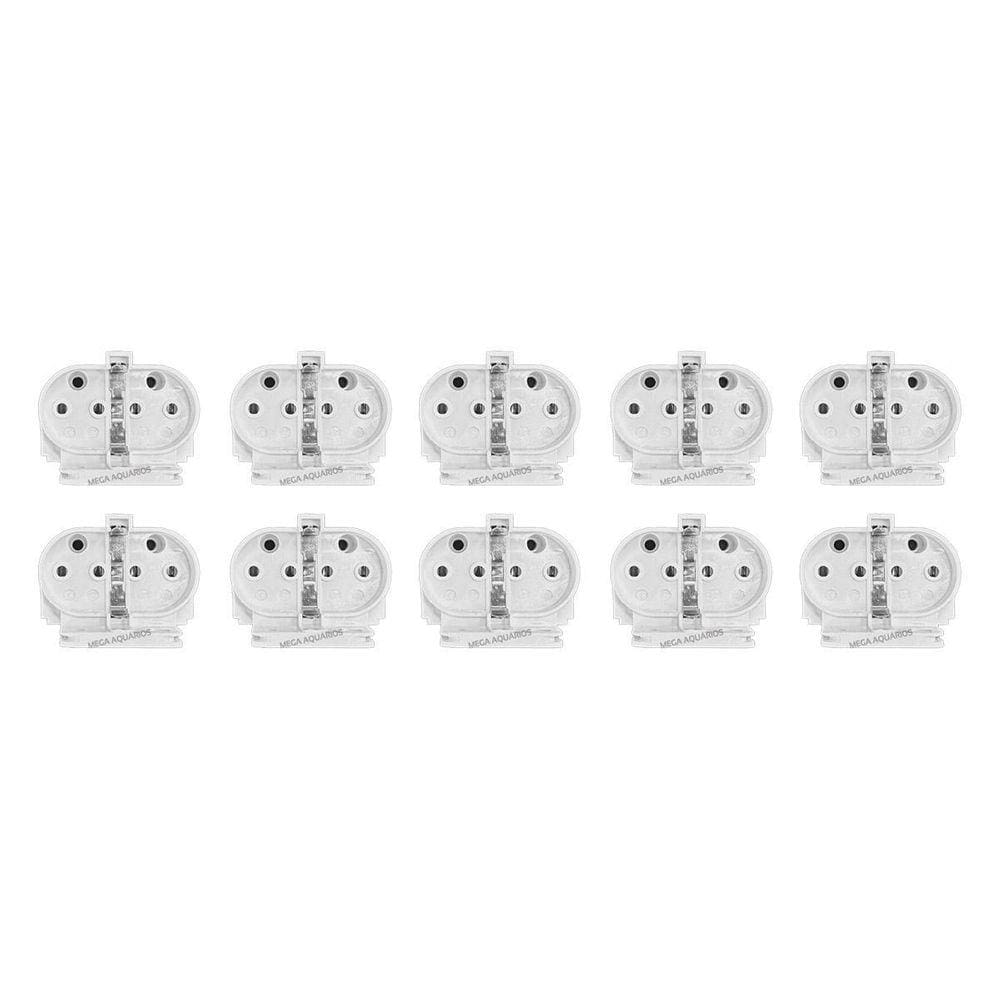 Kit 10 Soquetes 2G11 Base Tomadinha Para Lâmpada Pl 4 Pinos