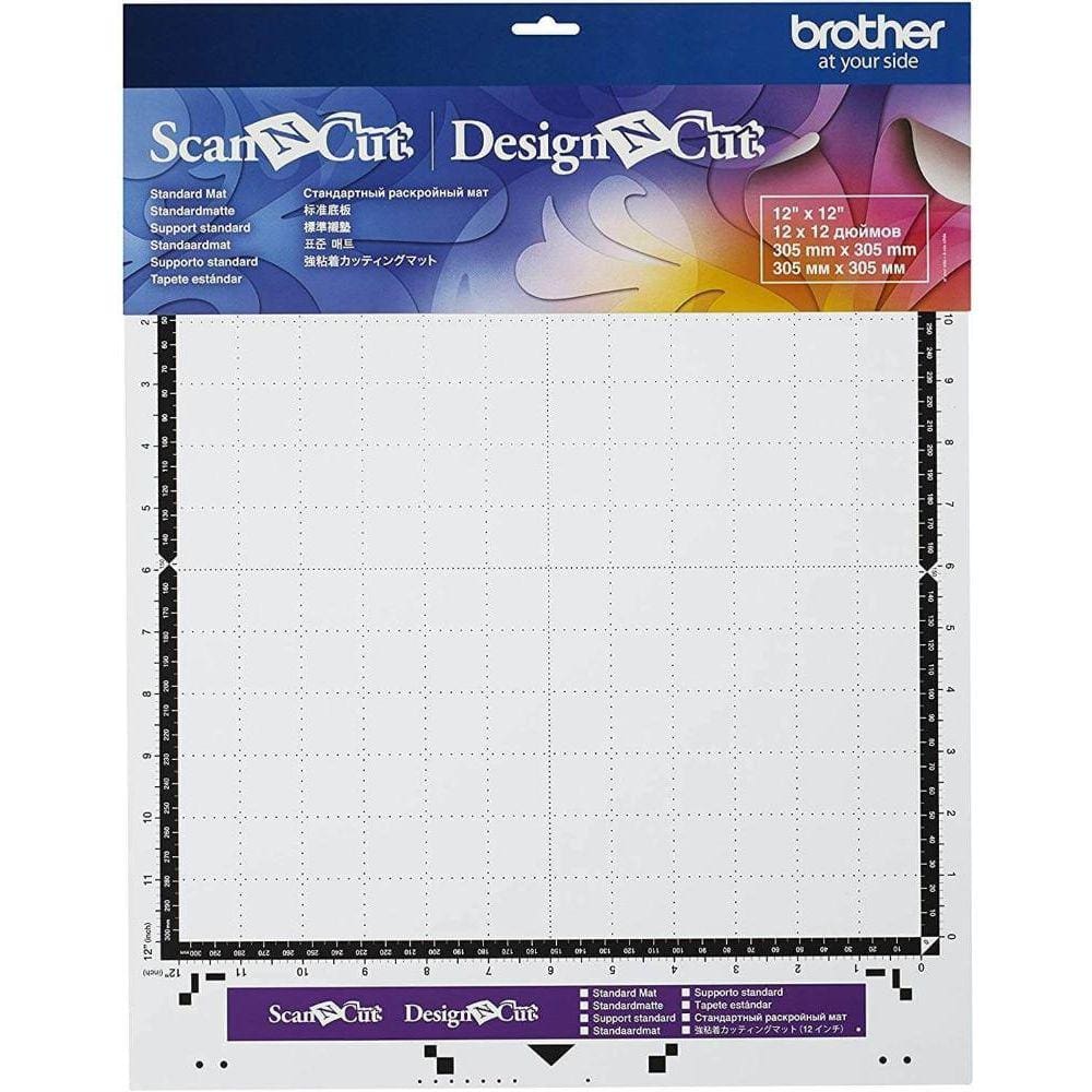 Folha Adesiva Roxa de Alta Aderência 30,4 x 30,4 cm CAMATSTD12 p/ Brother CM300 CM550 CM650W