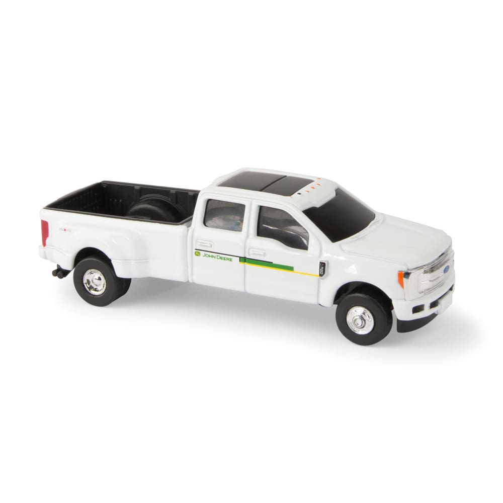 Miniatura 1/64 Ford f-350 John Deere Tomy ERTL Detalhado