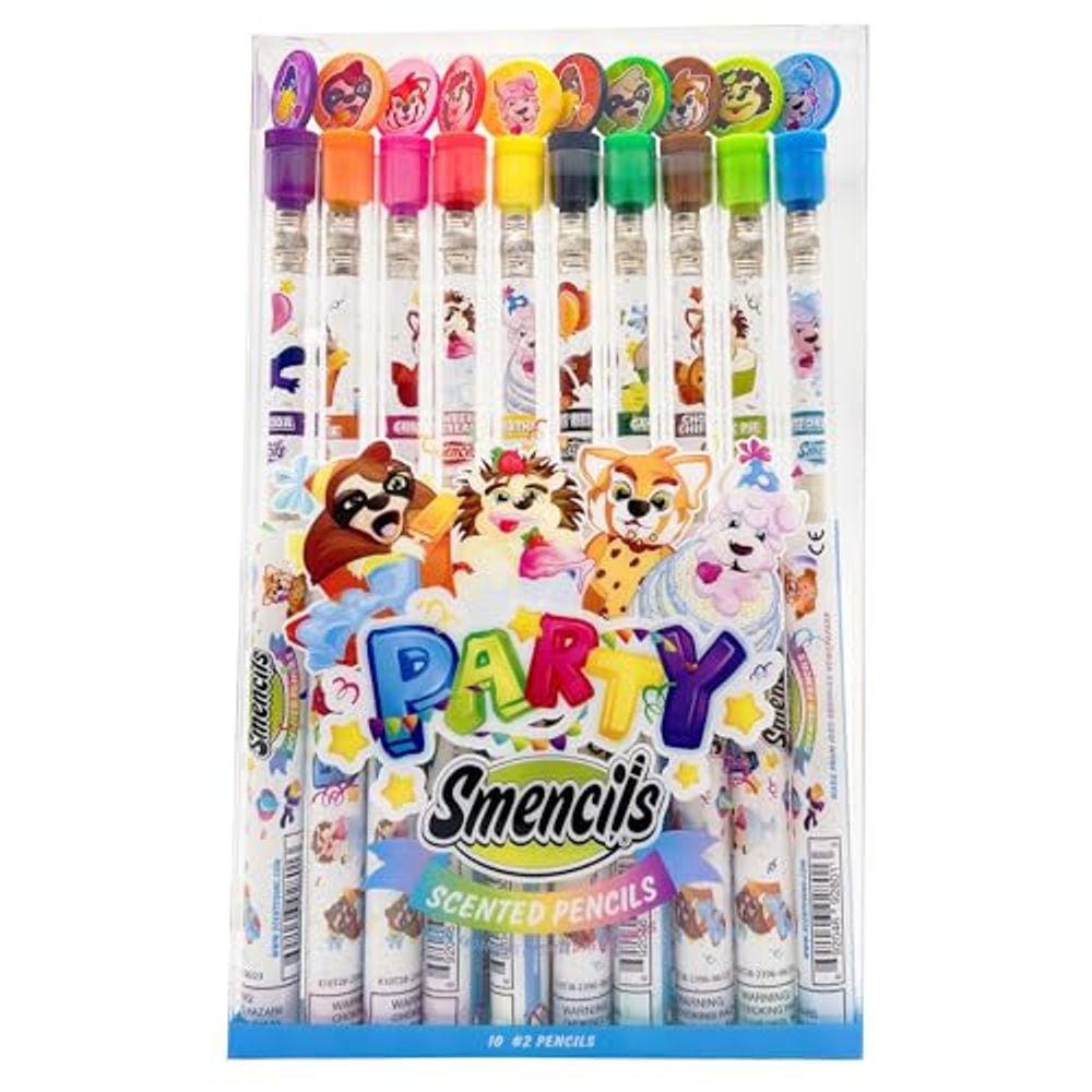 Lápis de grafite perfumado HB #2, lápis de festa, 10 unidades para crianças