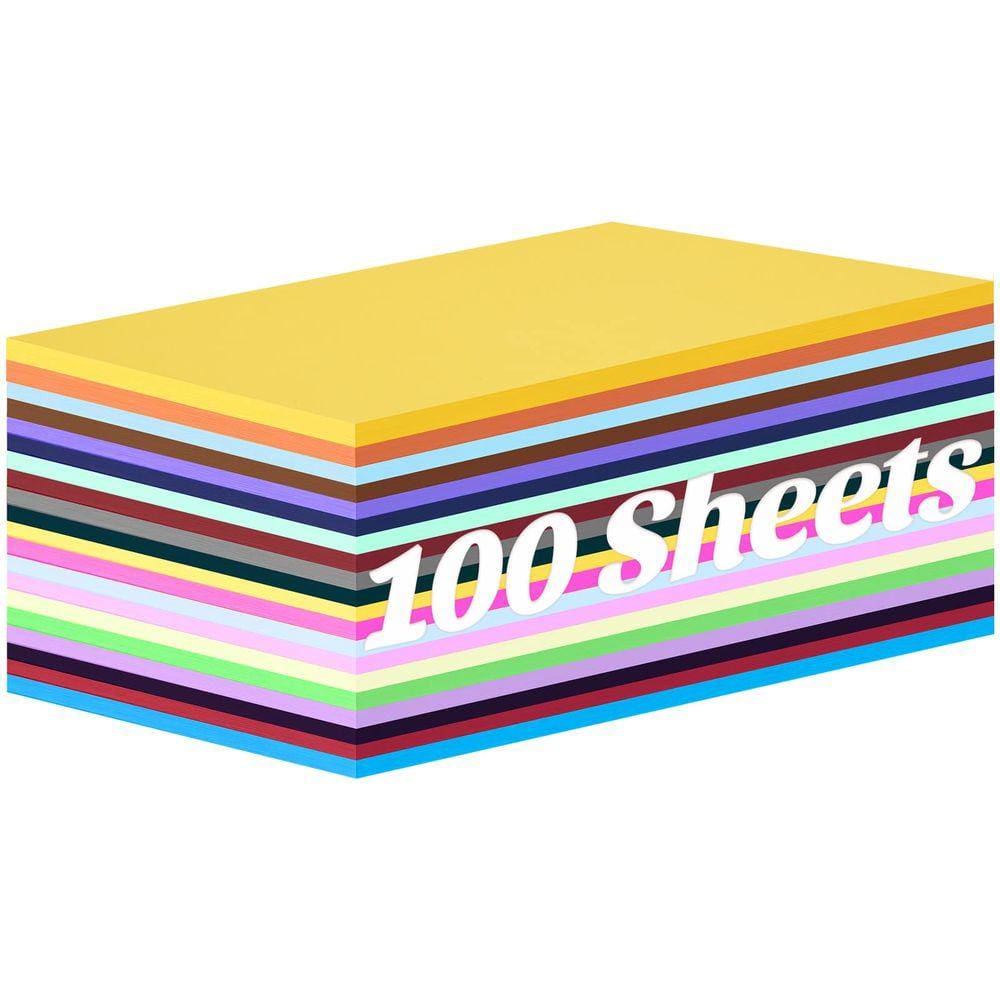 Papel de construção Shindel Heavyweight 100 folhas tamanho A4