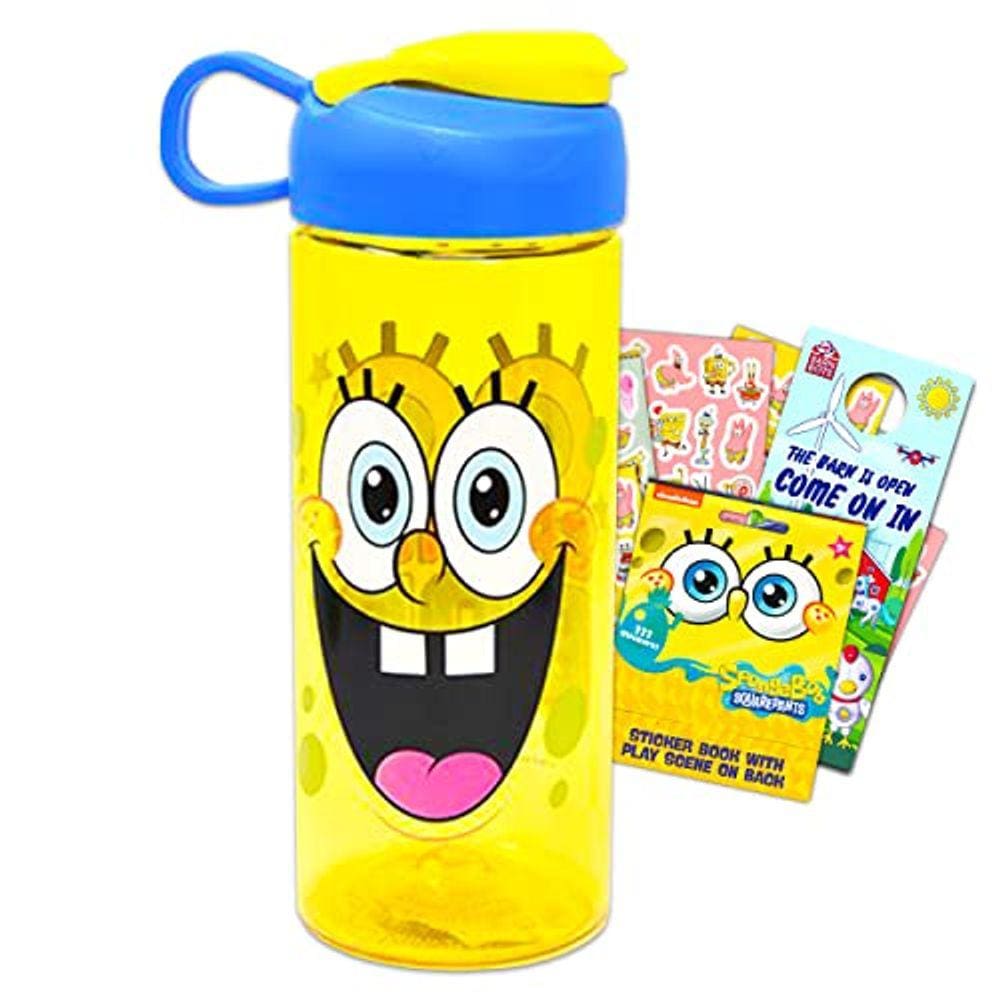 Pacote de garrafas de água Nick Shop SpongeBob SquarePants Kids