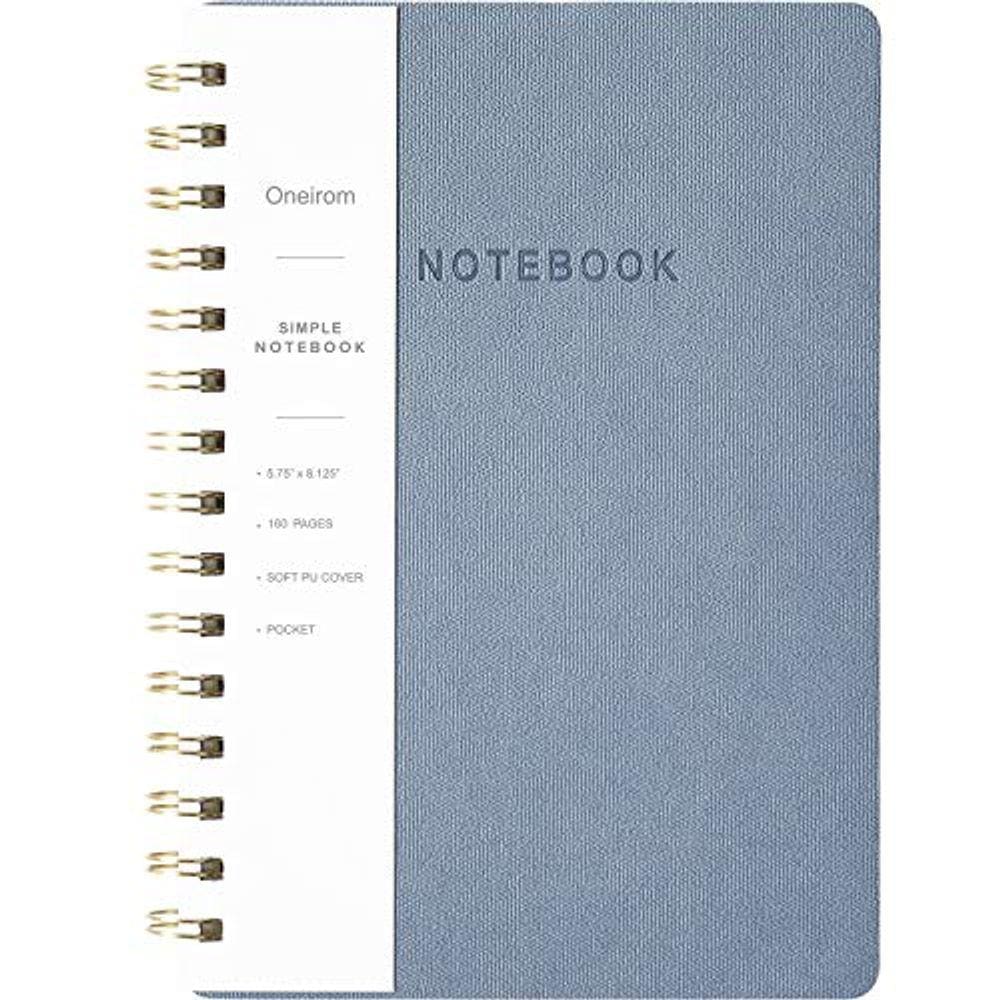 Caderno espiral Oneirom 15,5 x 20,8 cm College Ruled 160 páginas