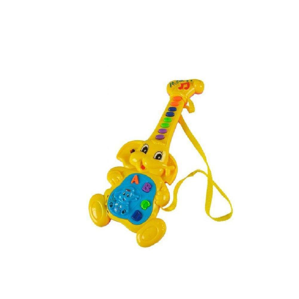 Guitarra Musical Infantil Elefante Estimula A Criatividade