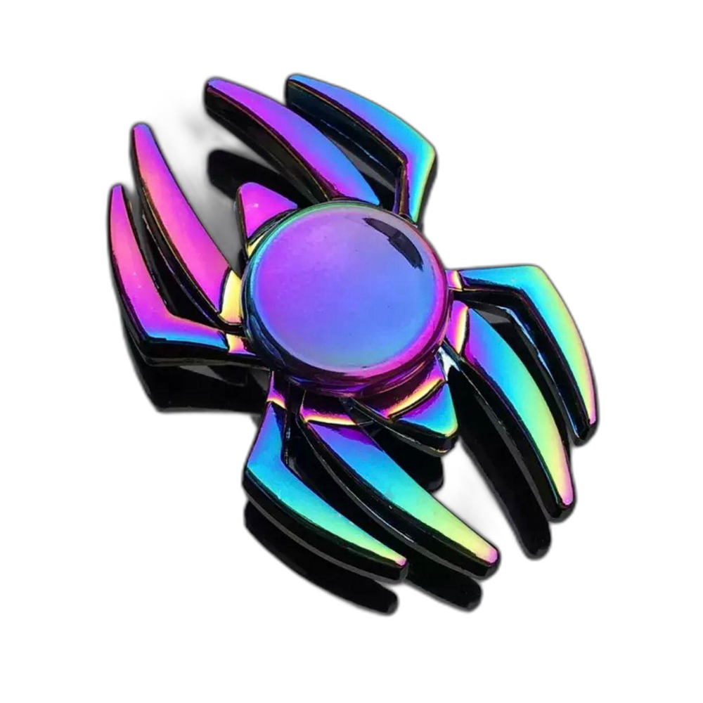 Hand Spinner Aço Galvanizado Aranha