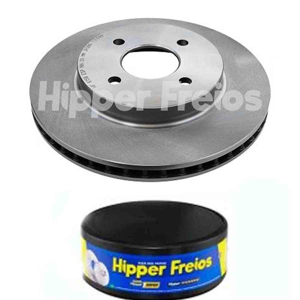 Disco de freio Diant March 2012 a 2023 HF615B Hipper Freios