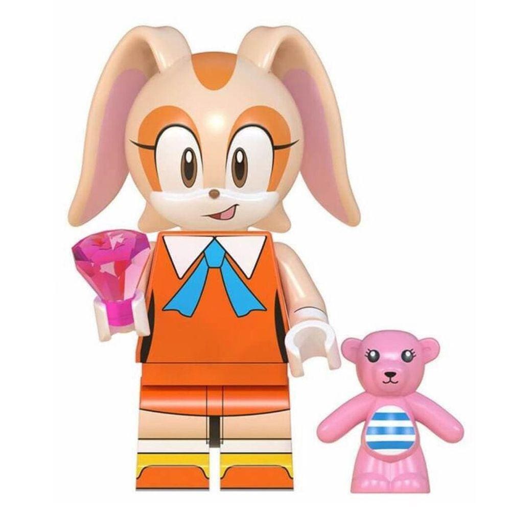 Boneco Blocos De Montar Sonic Rabbit Ursinho