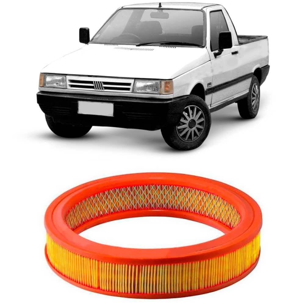 Filtro Ar Fiat Fiorino 1.4 89 A 99 Metal Leve