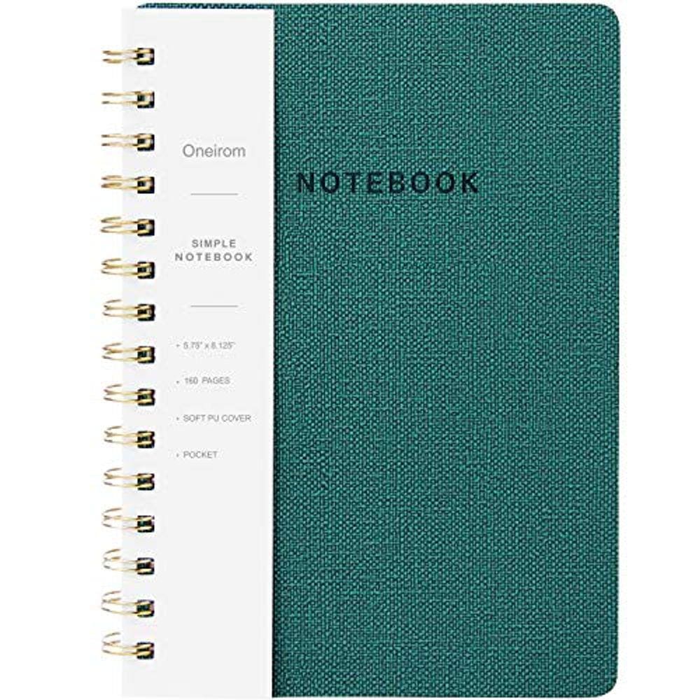 Caderno espiral Oneirom 15,5 x 20,8 cm College Ruled 192 páginas
