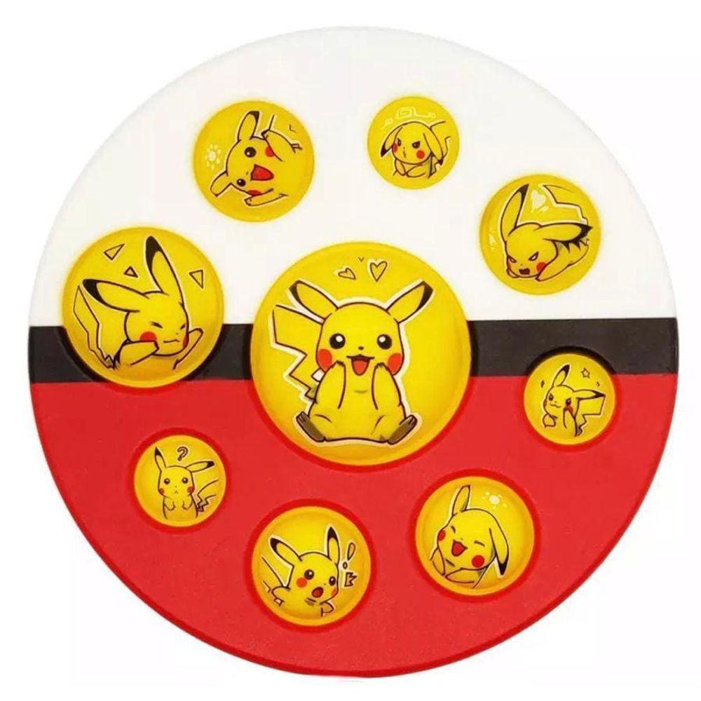 Simple Dimple Fidget Toy Pop Bubble Pikachu Ball Sensorial