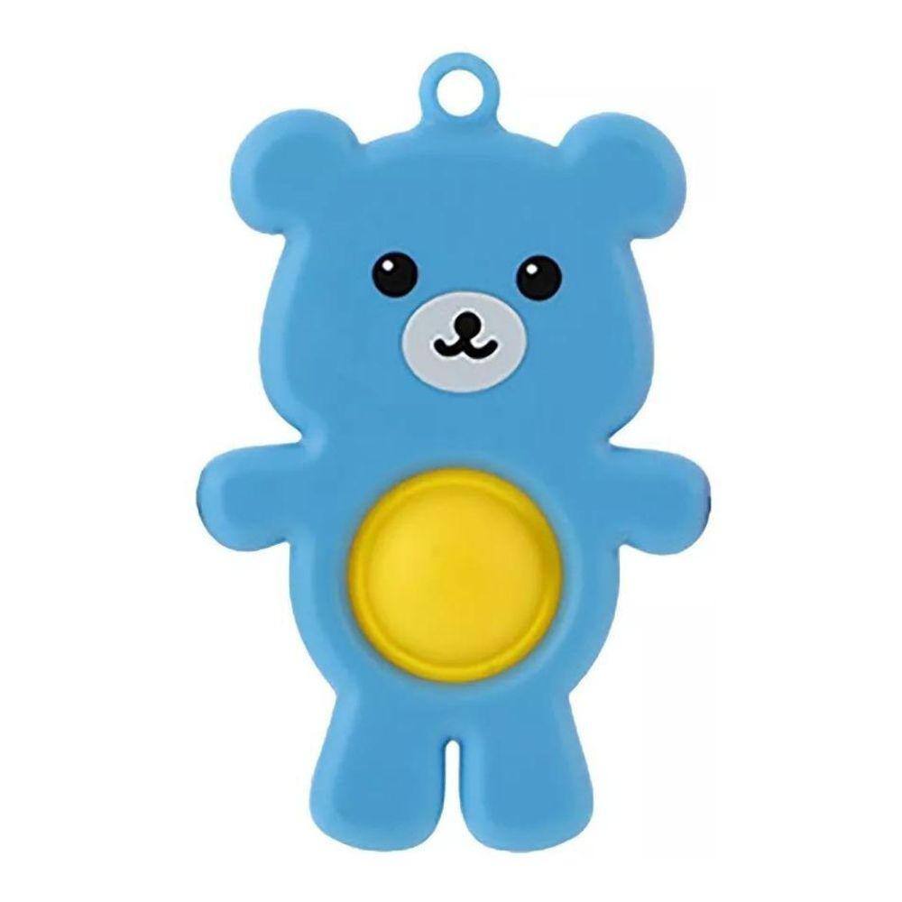 Simple Dimple 2 Fidget Toy Pop Bubble Sensorial Ursinho Blue