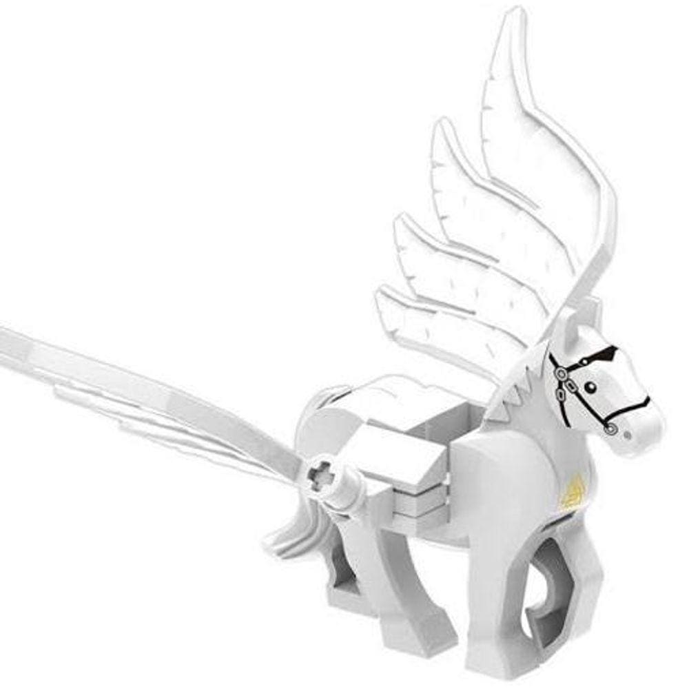 Minifigures Pegasus Valquiria Vingadores End Game Cavalo