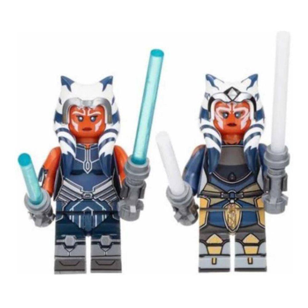 Ahsoka Tano Mandalorian Star Wars Bonecos Blocos De Montar