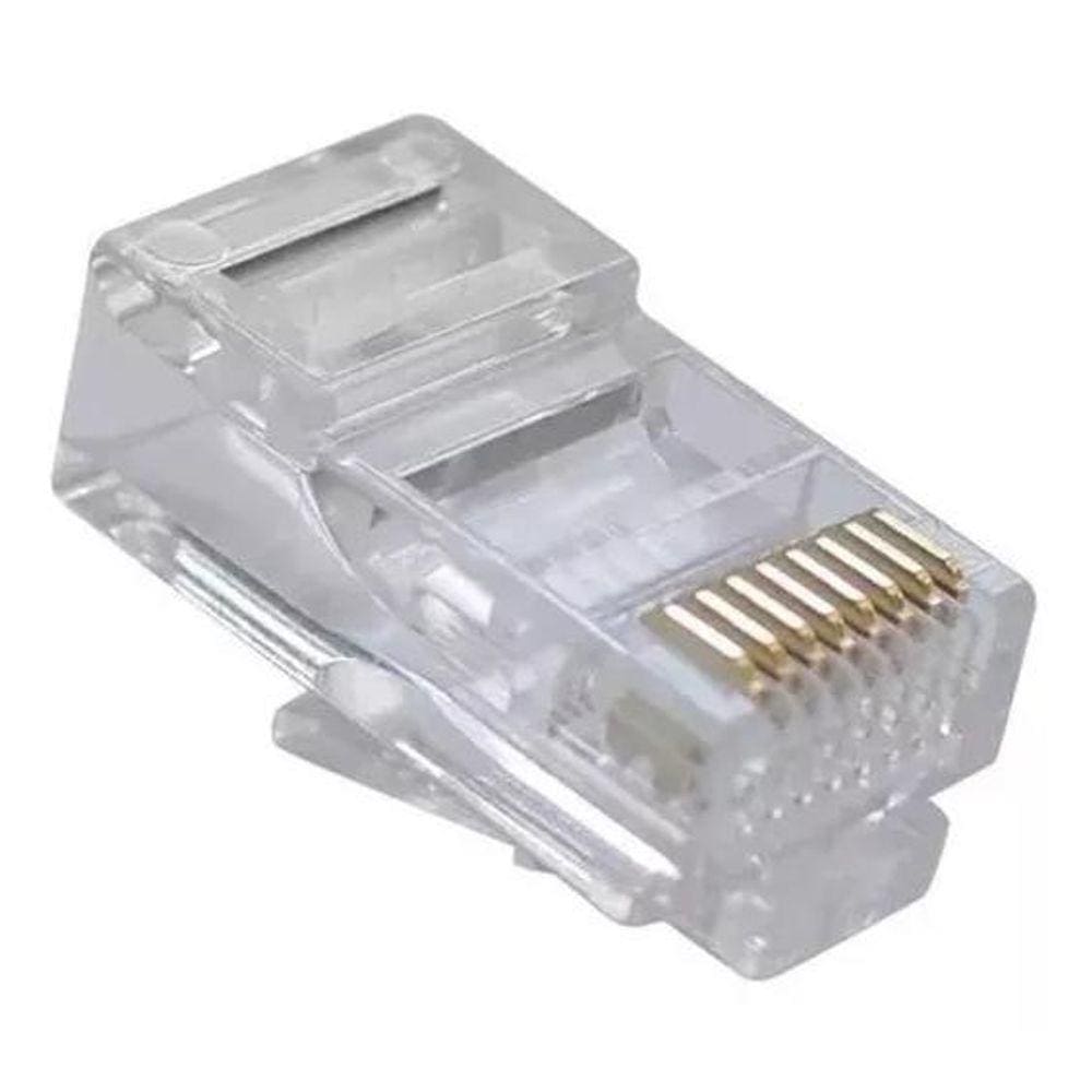 Pacote Com 100 Rj45 Cat5E Furukawa Sohoplus O Melhor Rj45
