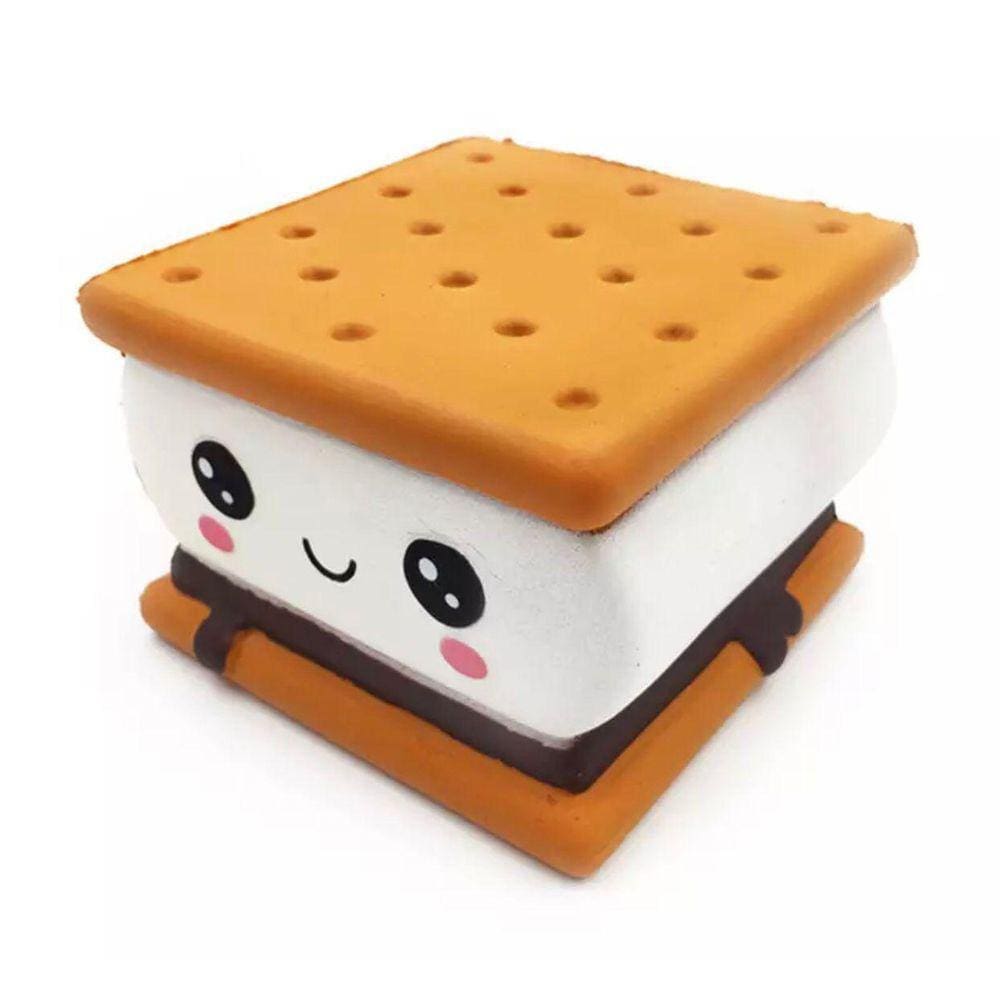 Squishy De Apertar Fidget Toy Bolacha Recheada