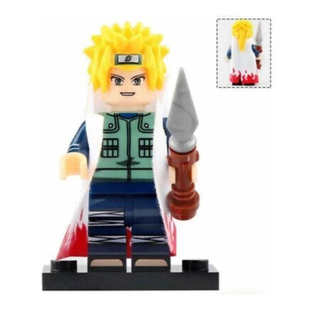 Boneco Blocos De Montar Naruto Minato Namikase