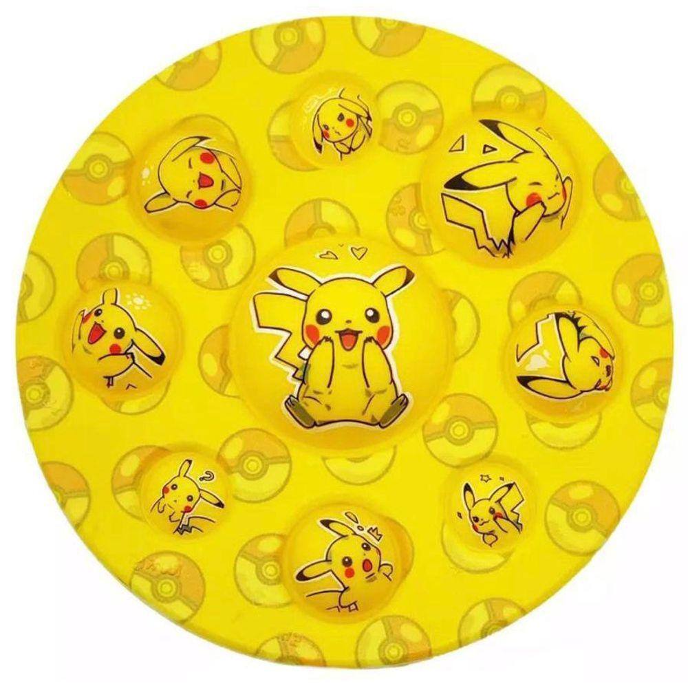 Simple Dimple Fidget Toy Pop Bubble Pikachu Yellow Sensorial