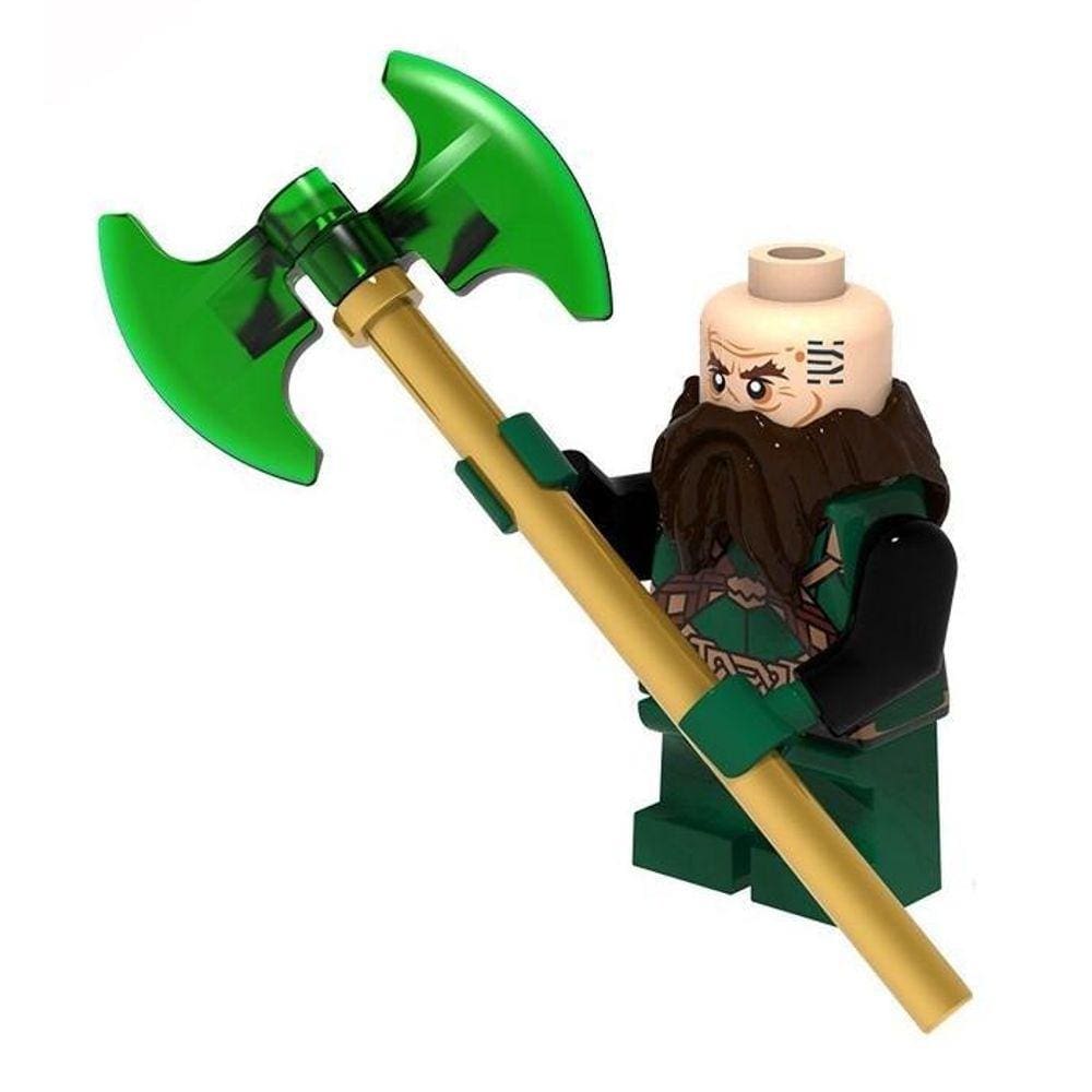 Minifigures Dwalin The Dwarf Filme Senhor Dos Anéis