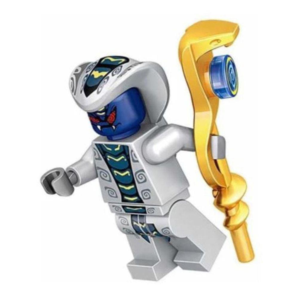 Boneco Blocos De Montar Ninjago Rattla