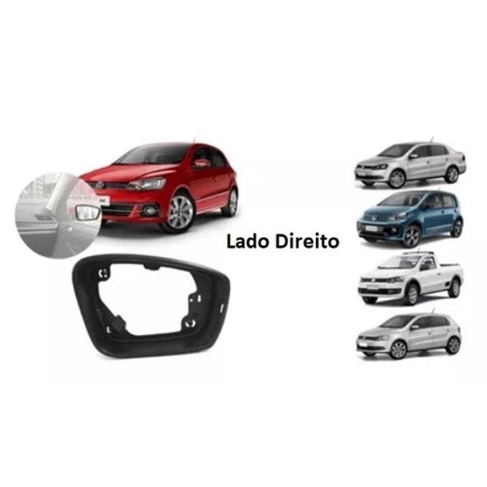 Moldura Retrovisor C/Furo Pisca Fox 10/13 Spacefox 2011/2013