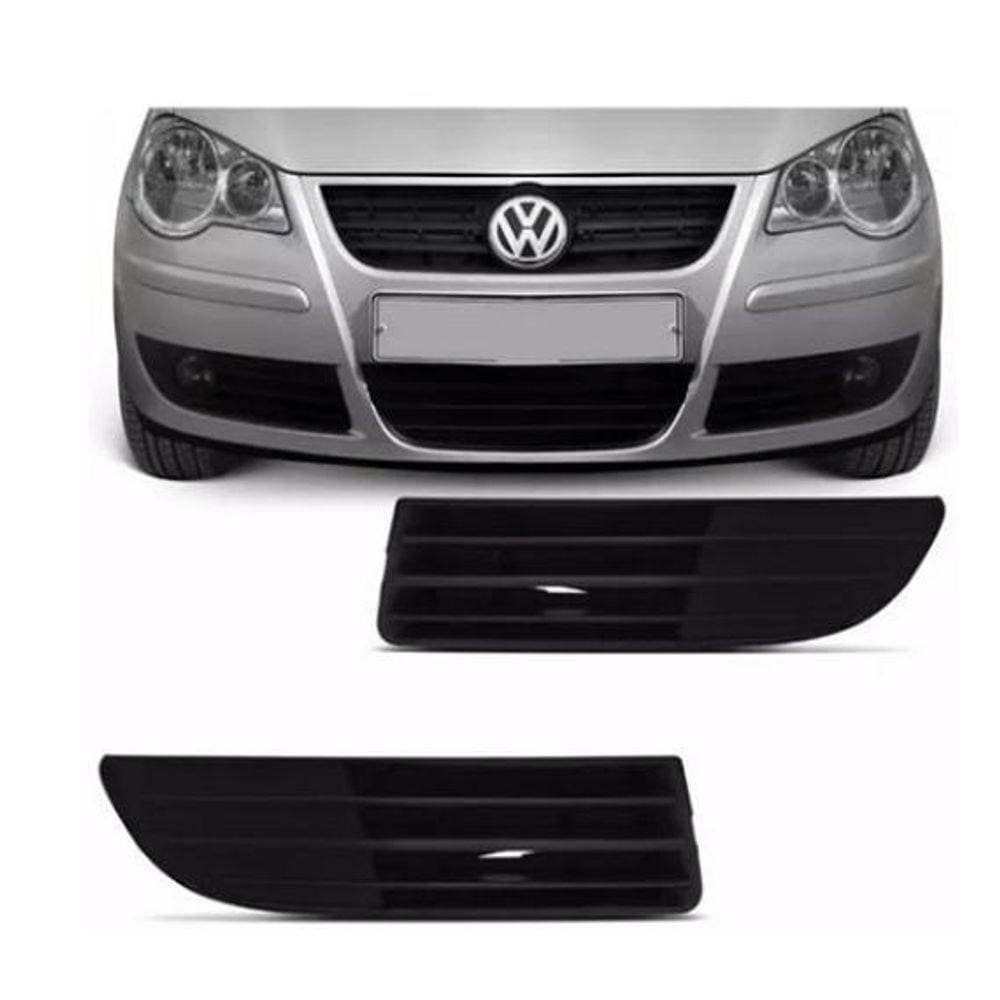 Grade Moldura Sem Milha Polo Hatch Sedan 2006 A 20
