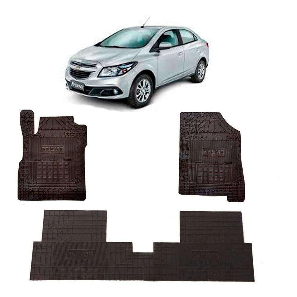 Jogo Tapete Interno Reforçado Chevrolet Prisma 2013 A 2020