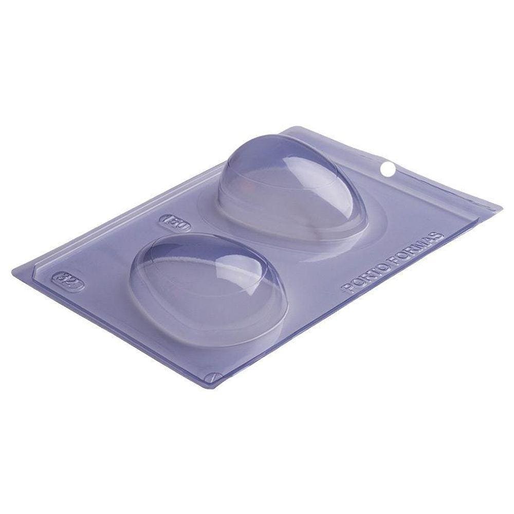 Forma De Chocolate Ovo Liso 150G Molde De Silicone Páscoa