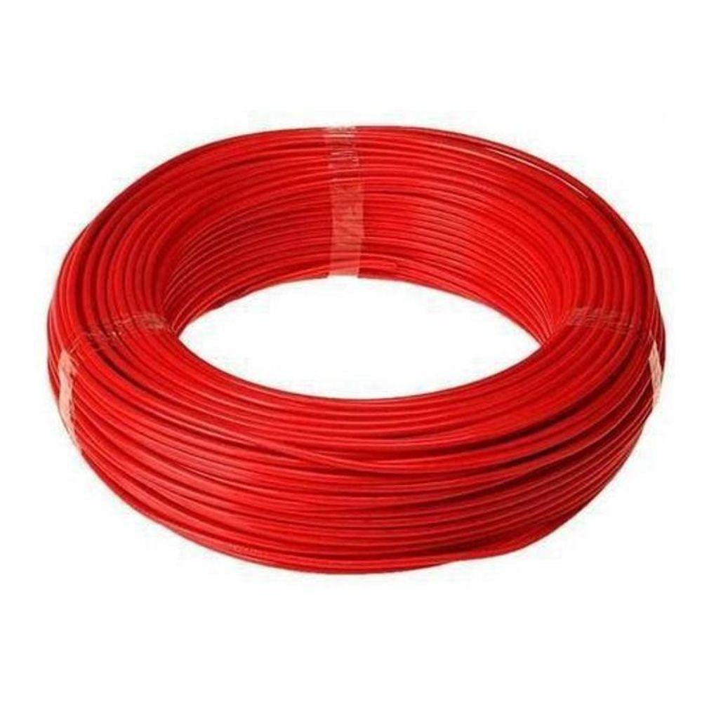 Cabo Flexível 4 Mm 40 Metros Vermelho