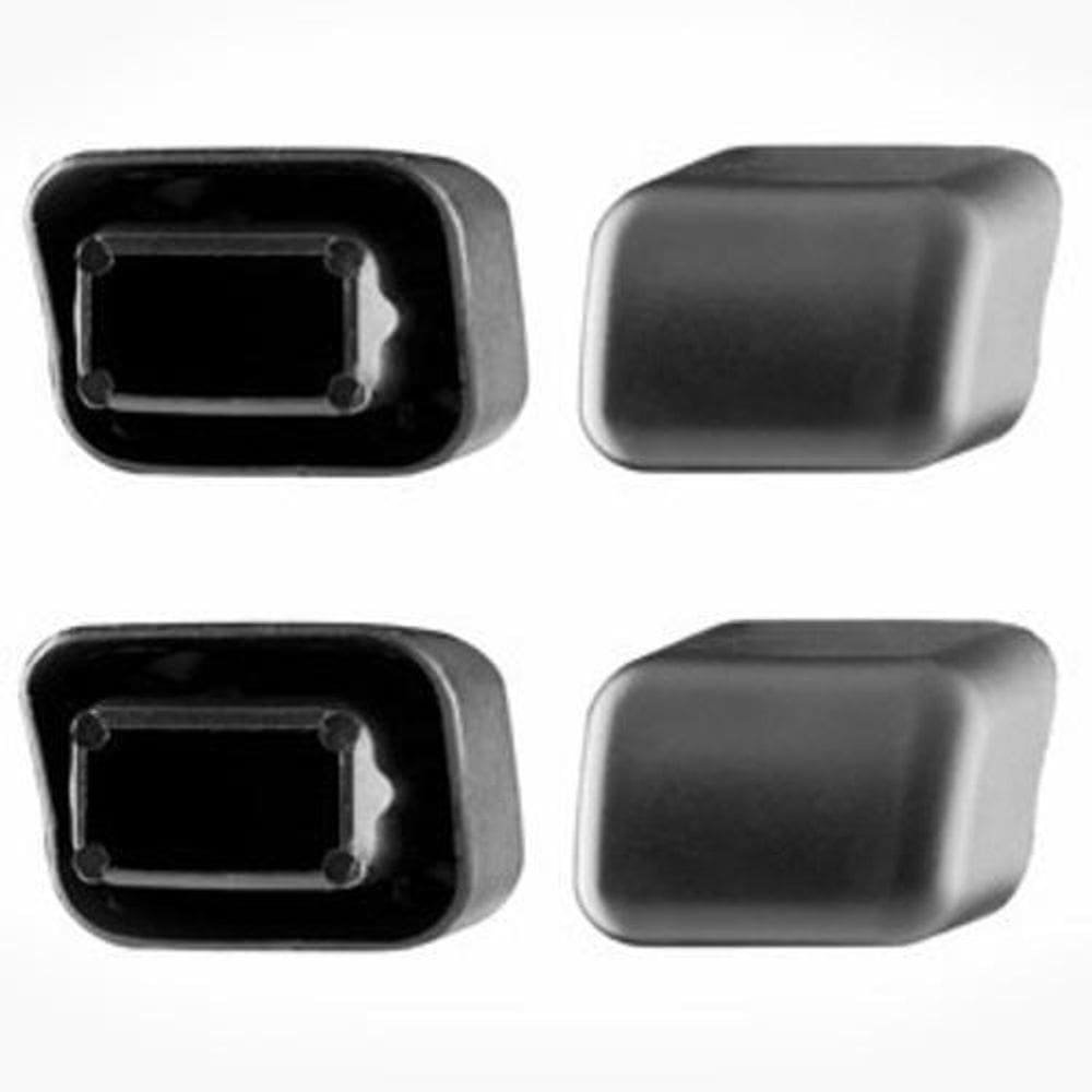 4 Ponteiras Acabamento Barras Aço Thule 30661 Preto