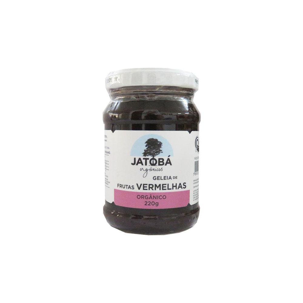 Geleia de Frutas Vermelhas Orgânicas 220g - Jatobá