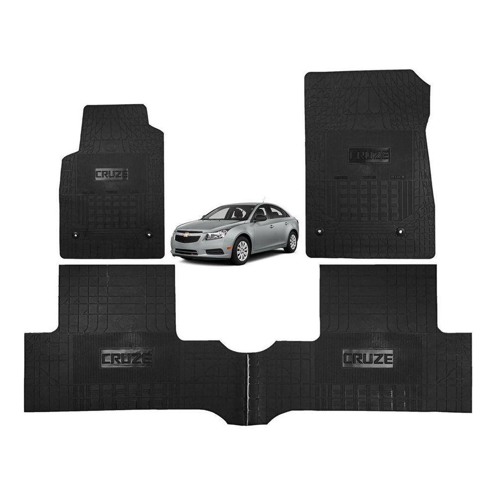Jogo Tapete Interno Reforçado Chevrolet Cruze 2012 A 2016