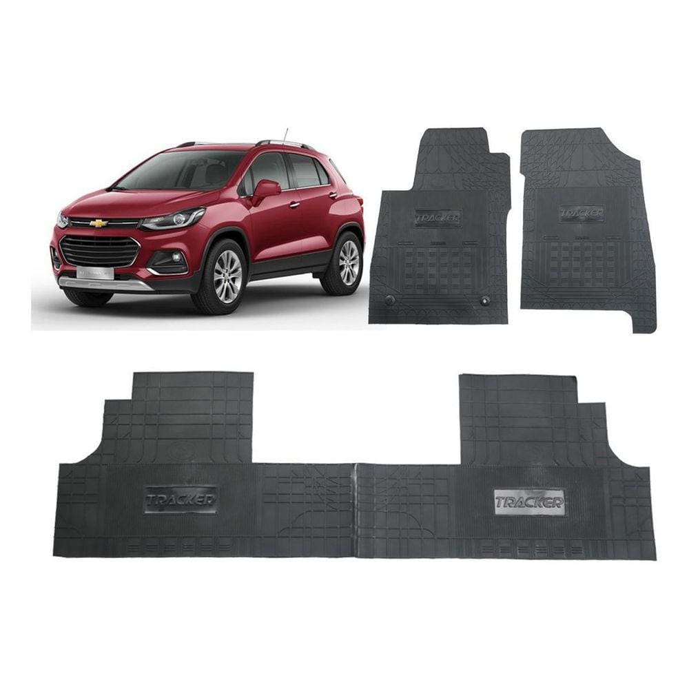 Jogo Tapete Interno Reforçado Chevrolet Tracker 2013 A 2017