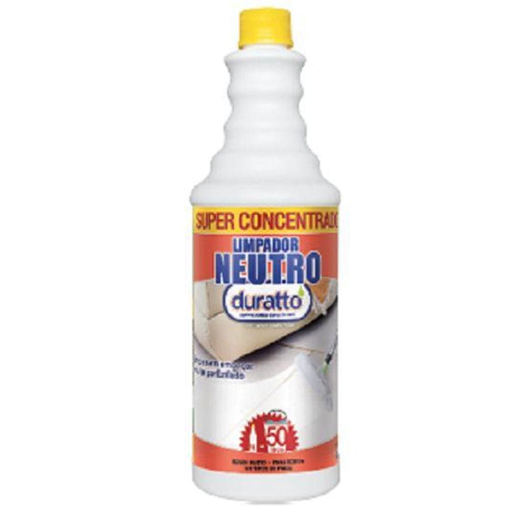 Limpador Neutro 1L - Para Todos Os Pisos - Super Concentrado