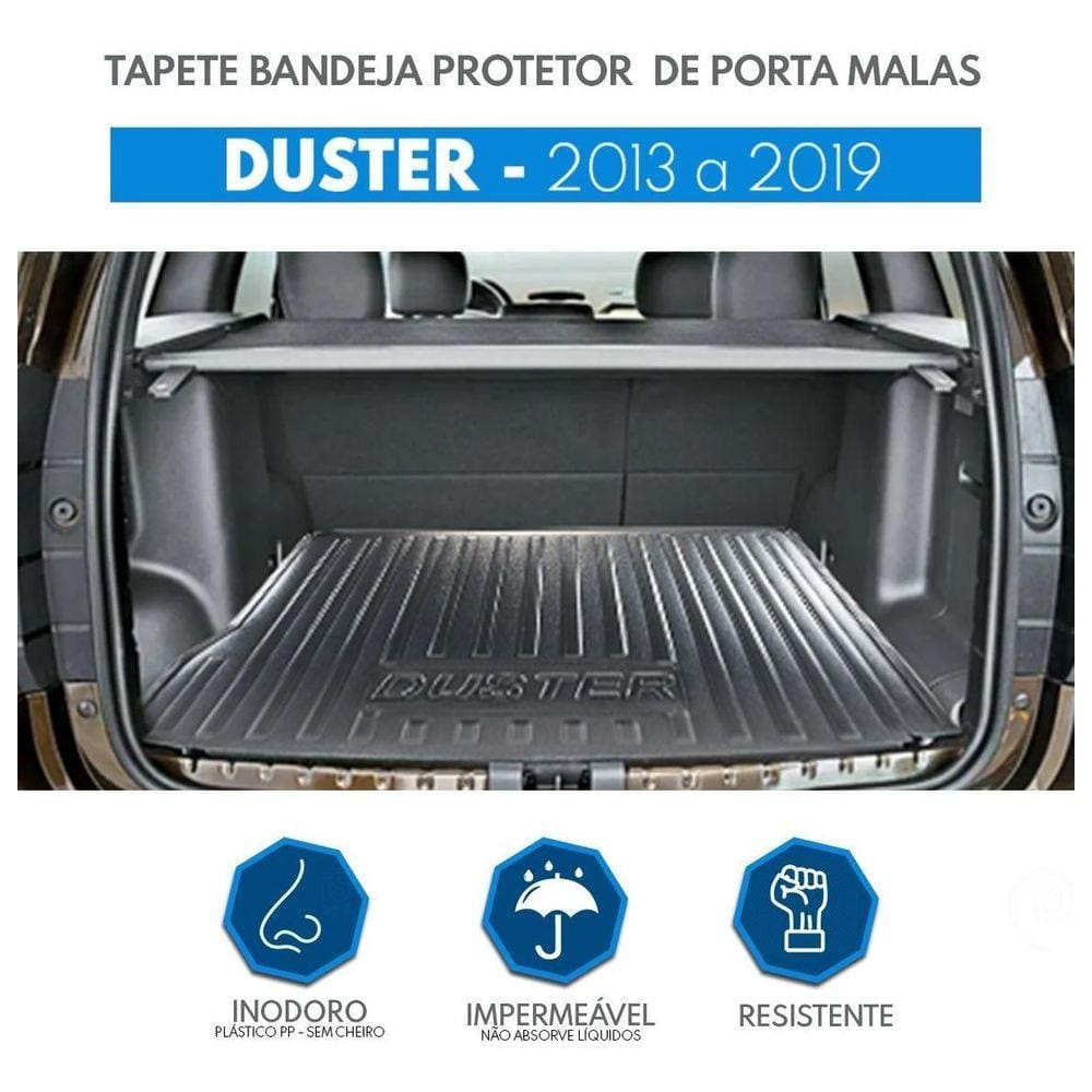 Tapete Bandeja Protetor Porta Malas Renault Duster 13 A 20