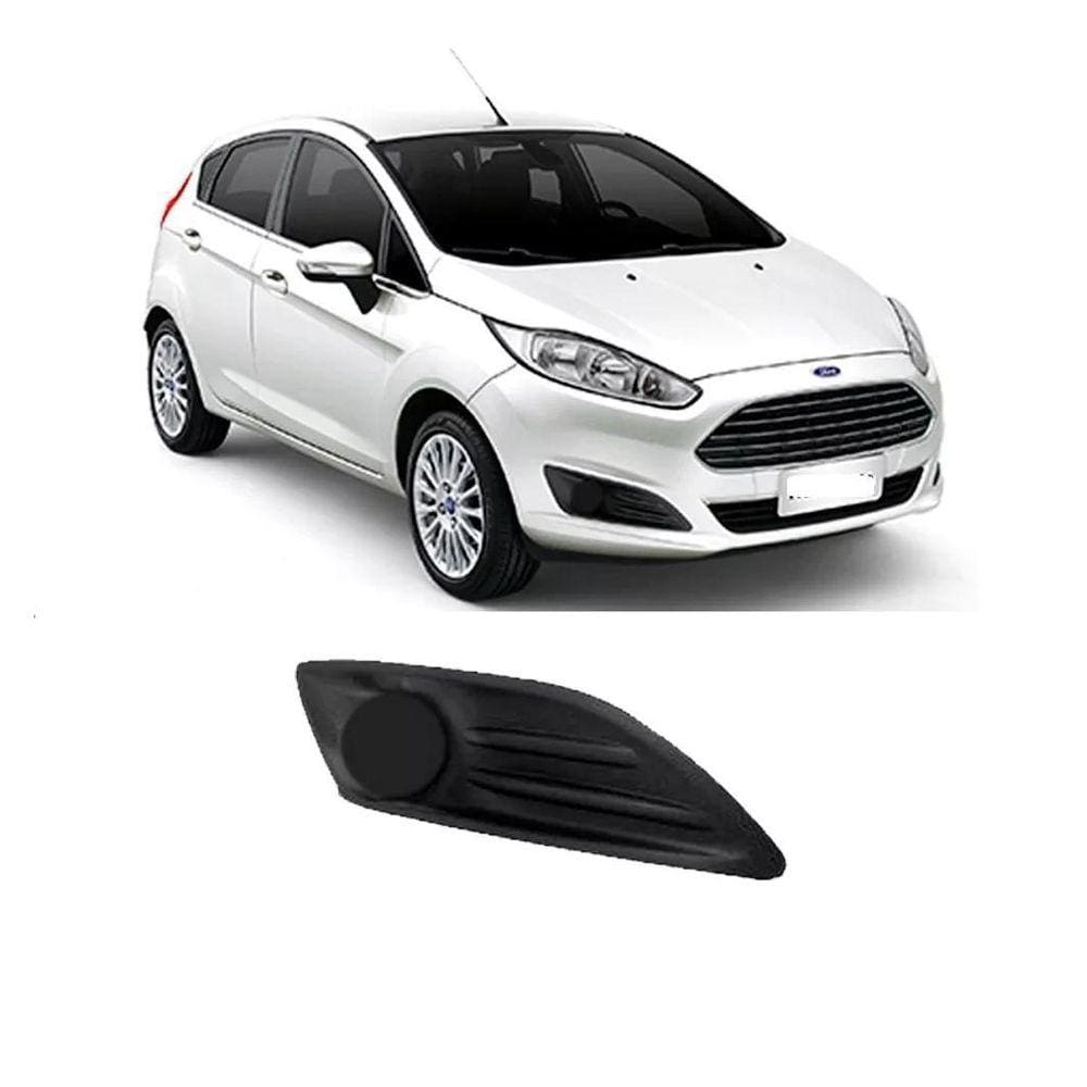 Grade Para-Choque Fiesta 2014 Á 2016 Sem Milha Ld Homologação: 20541309203