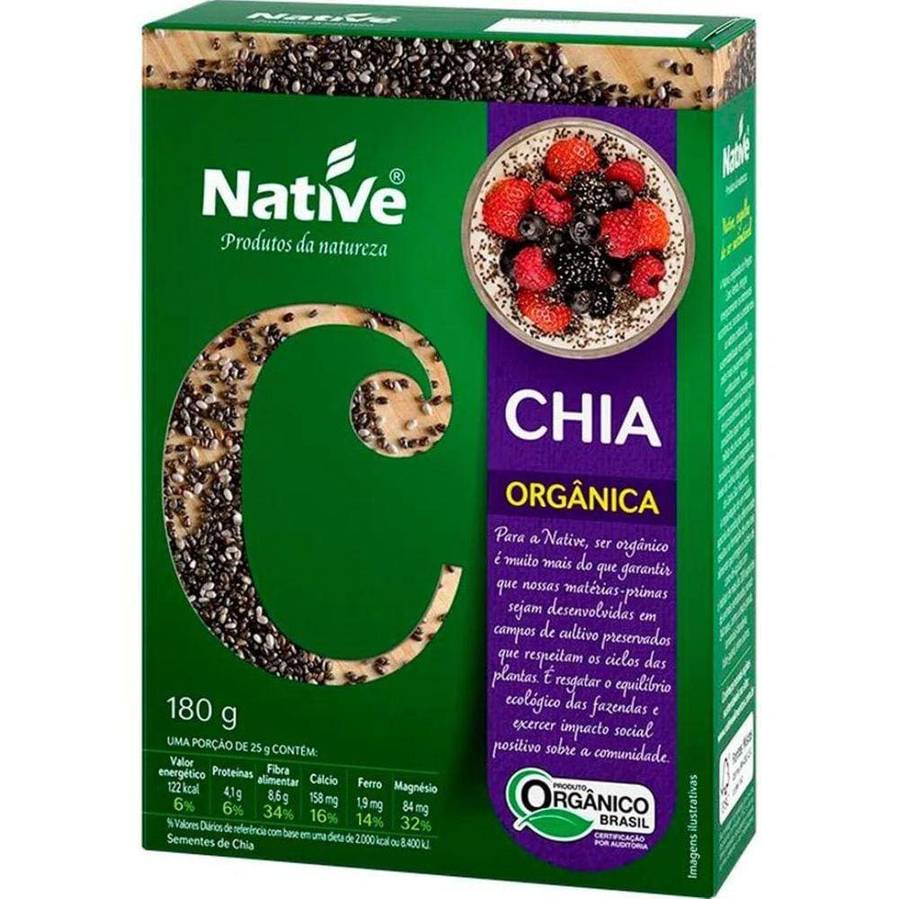 Chia Orgânica Natve 180G