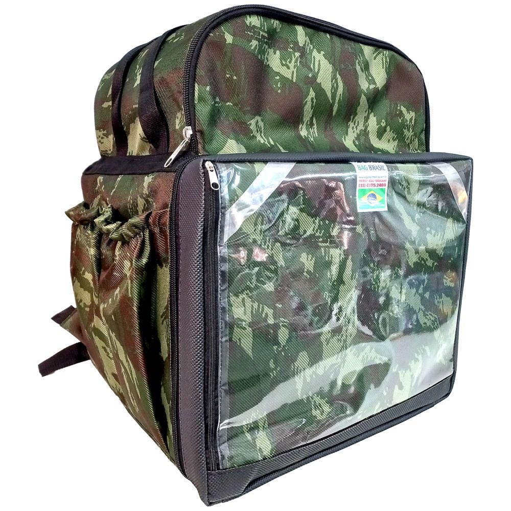 Mochila Bag Motoboy Delivery Reforçada - Camuflada