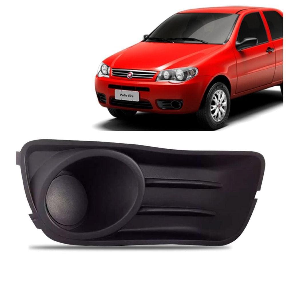Moldura Grade Milha Palio Way Economy 2008 A 2016 Sem Furo