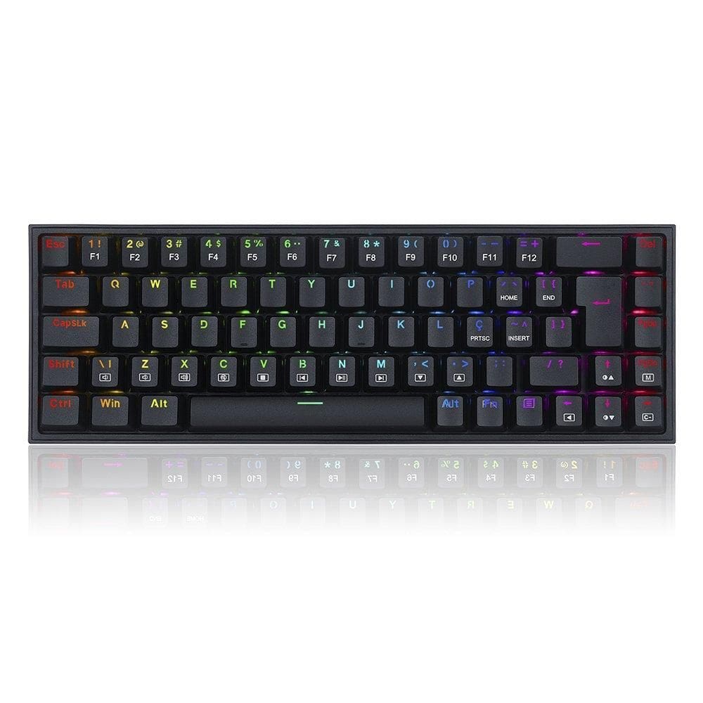 Teclado Gamer Redragon Castor Rgb K631 Switch Brown Abnt2