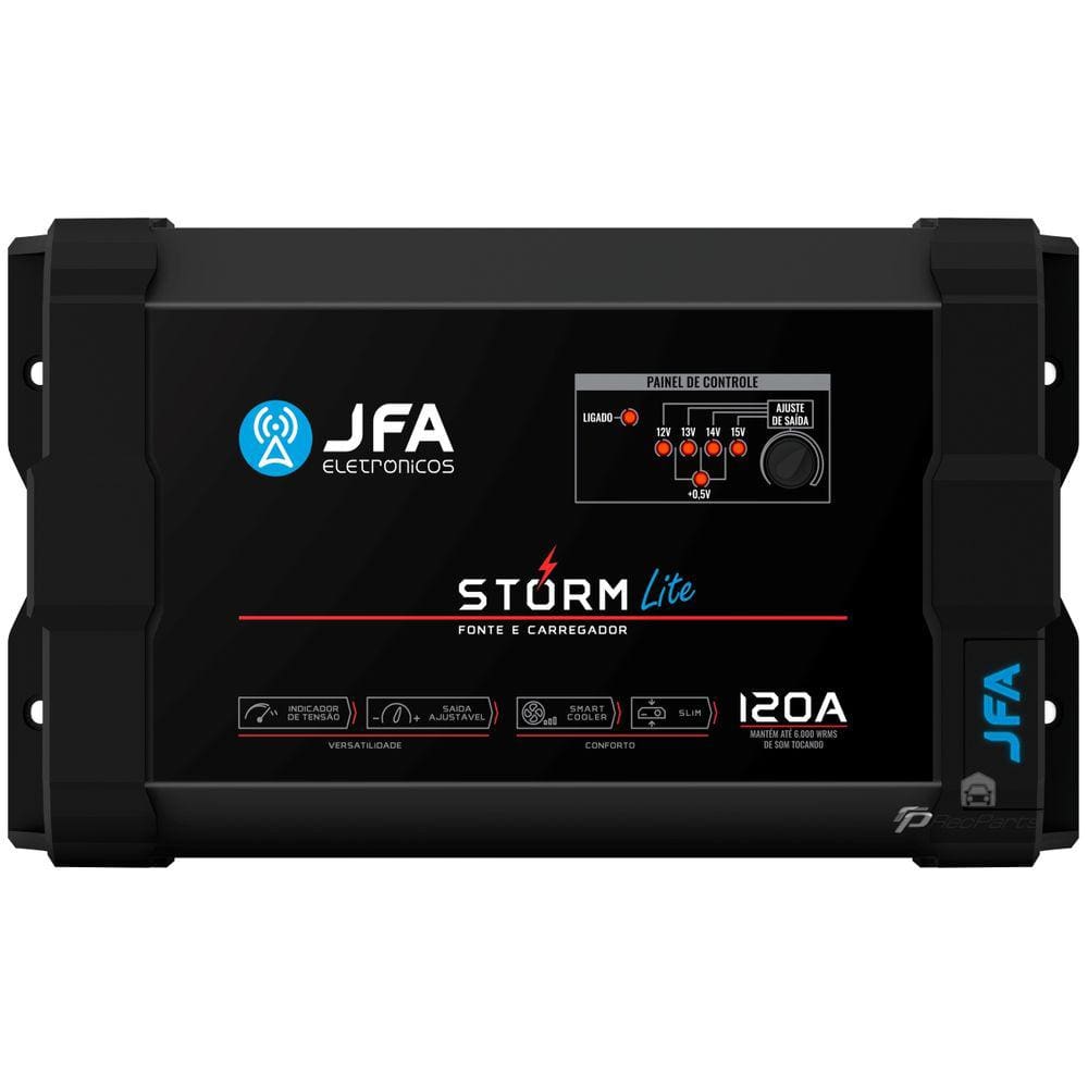 Fonte Carregador JFA Storm Lite 120A Amperes Bivolt