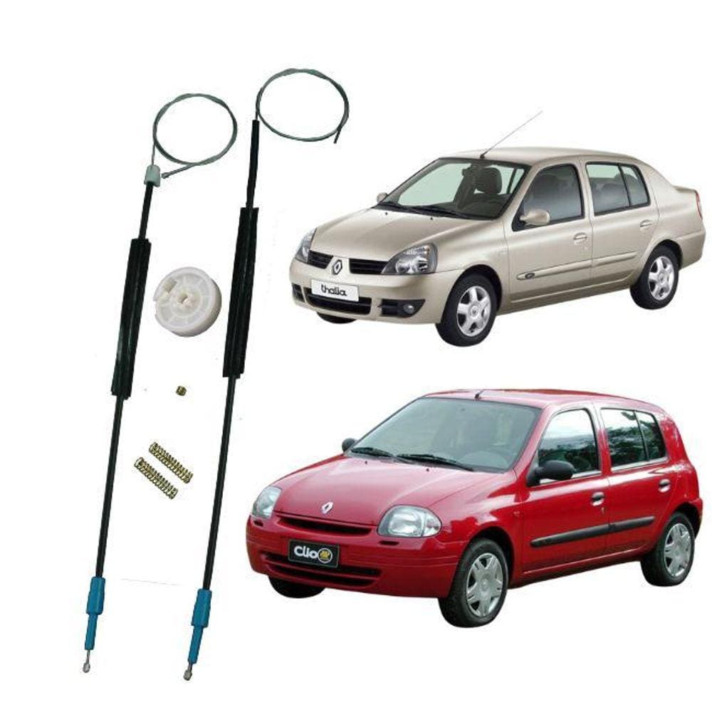 Reparo Vidro Elétrico Clio - Dianteiro - WA-Acessórios