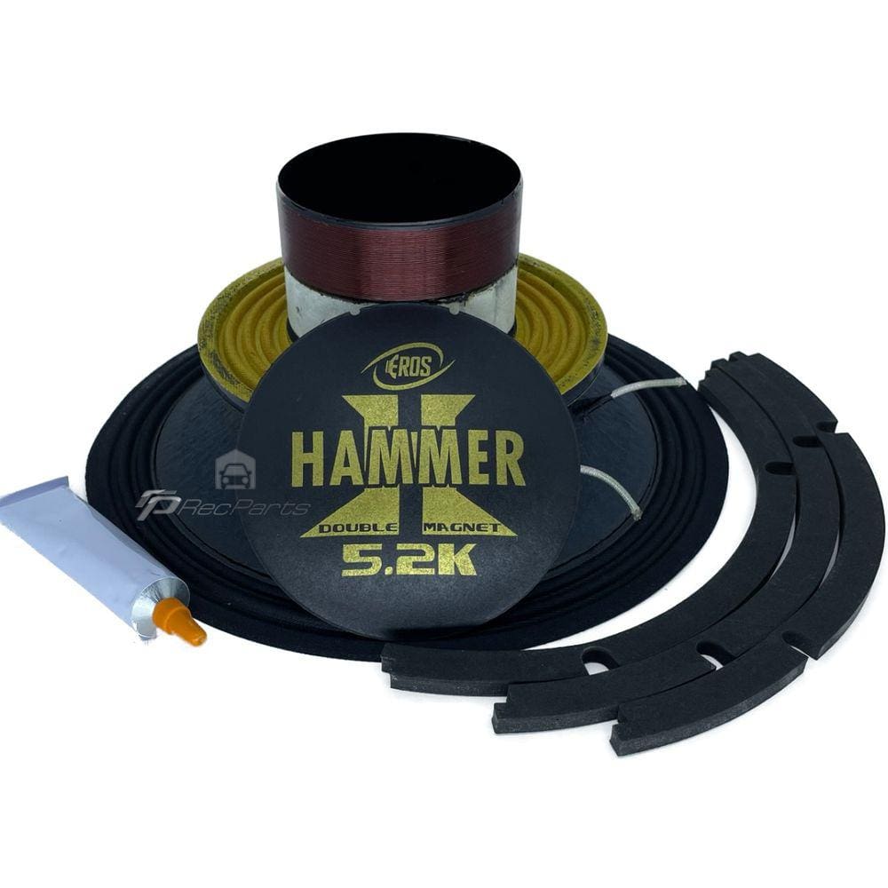 Reparo para Alto Falante Eros 12" E12 Hammer 5.2K 2600W Rms 2 Ohms Original