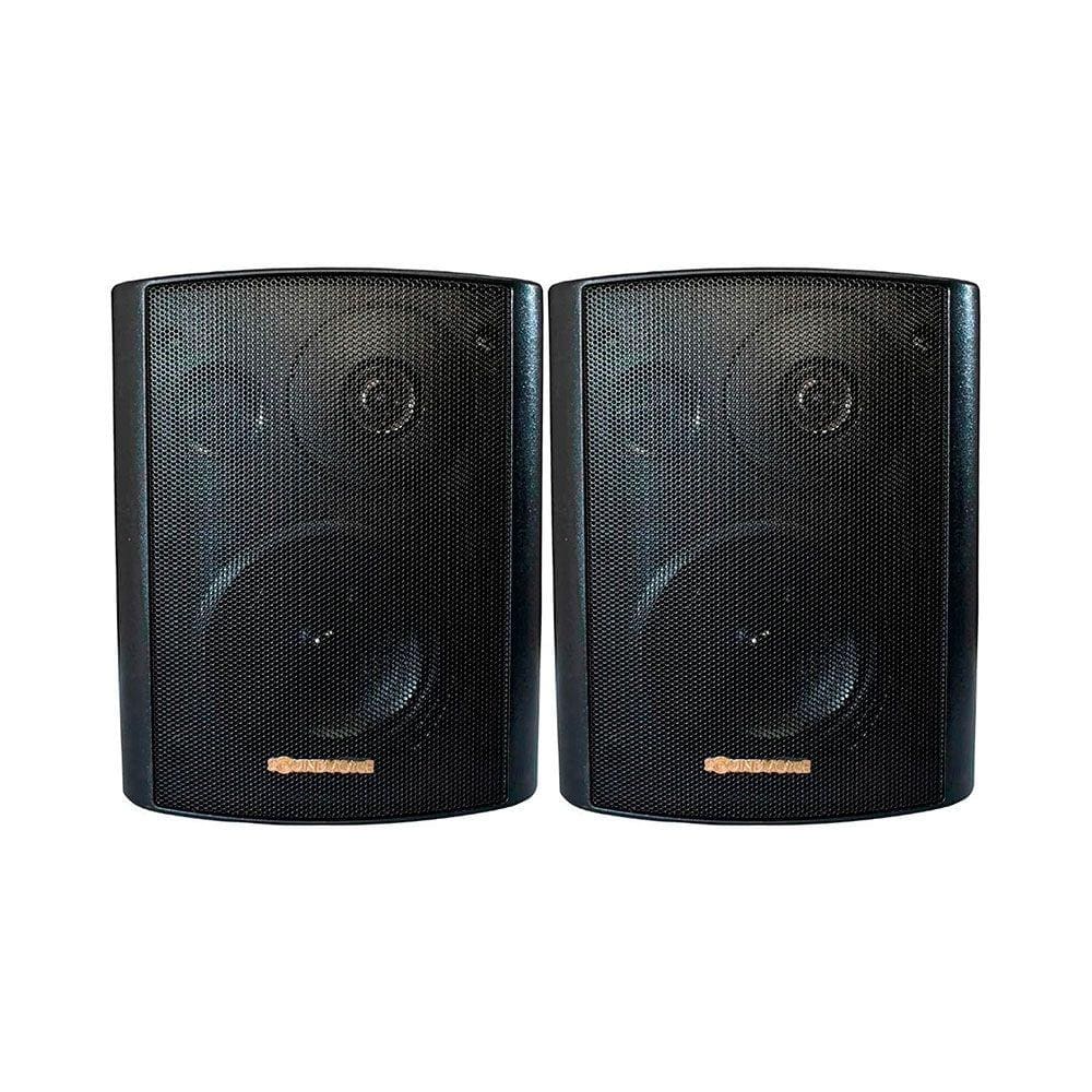 Par de Caixas Acústica Passiva Soundvoice Outdoor OT40P Preto - AP0430-C